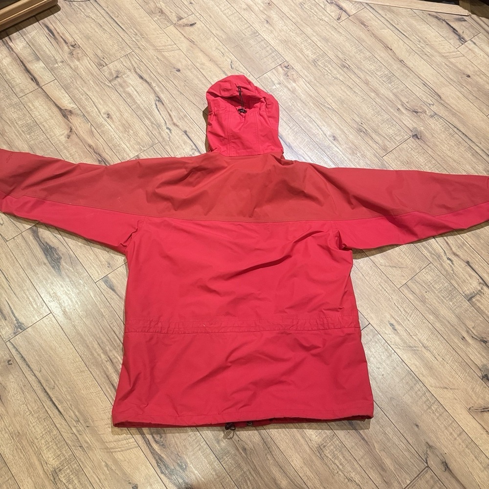 Patagonia Men's Gore-Tex‎ Rain Jacket Red Parka Shell Full Zip Size XL - Picture 16 of 16